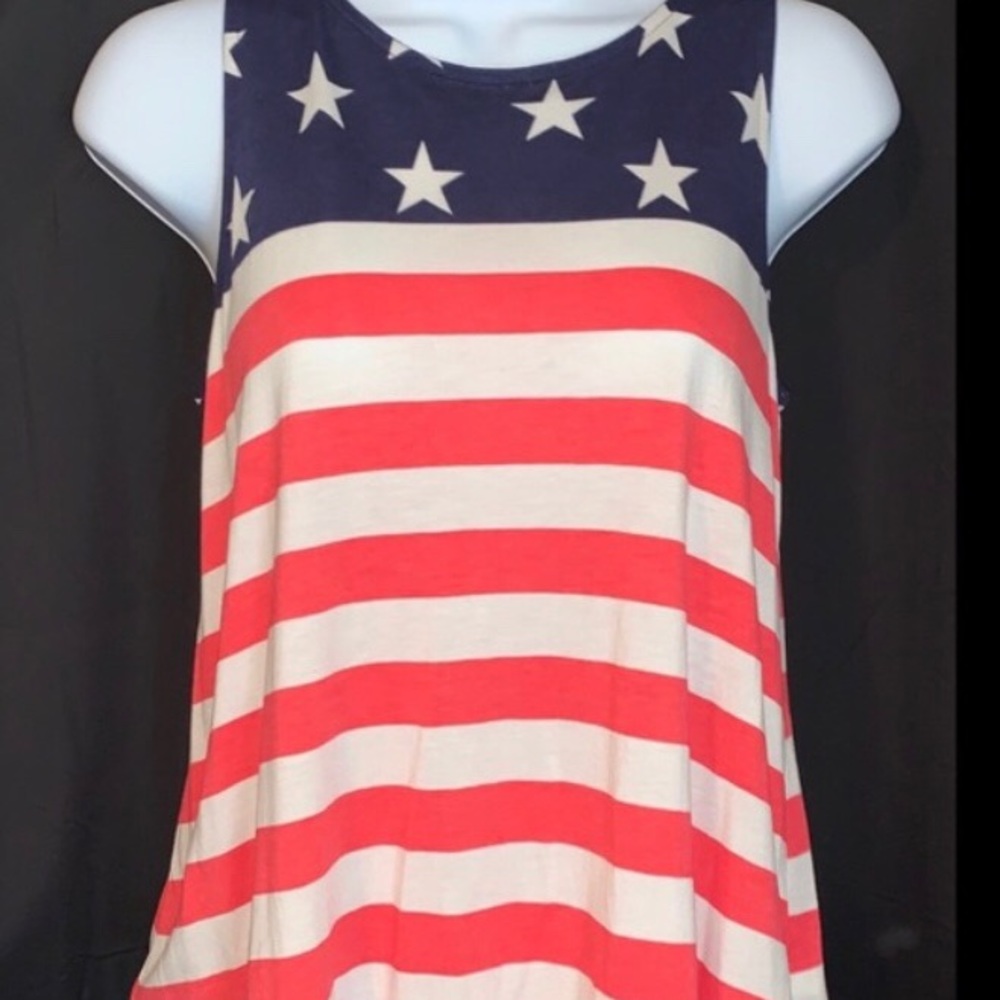 Old Navy American Flag tank top